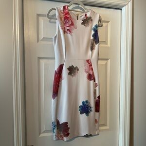 Calvin Klein Floral Sheath Dress
